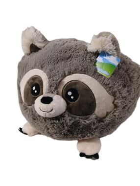 Large Squishable Baby Raccoon Trash Panda Plush Stuffed Animal